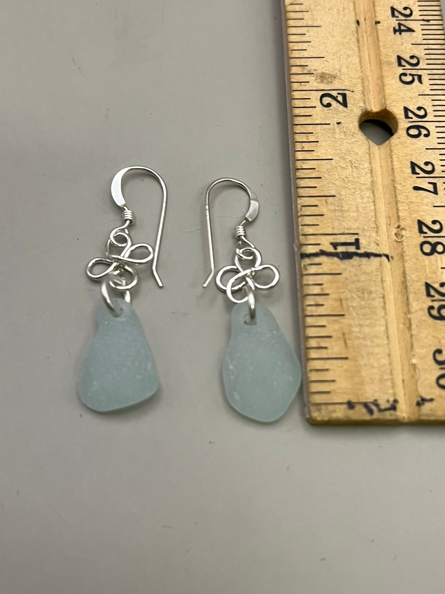 Four leaf clover earrings