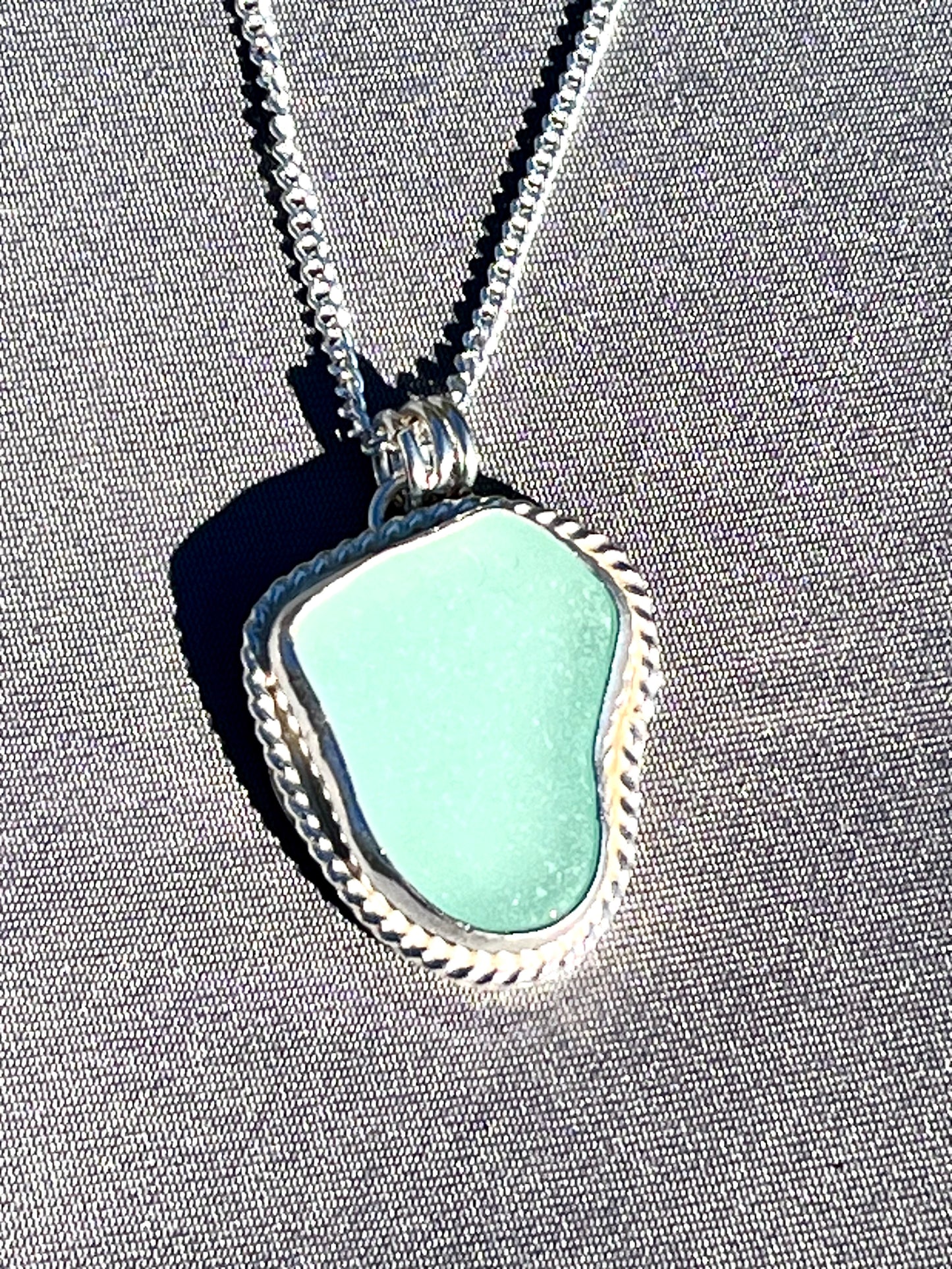 Seafoam pendant