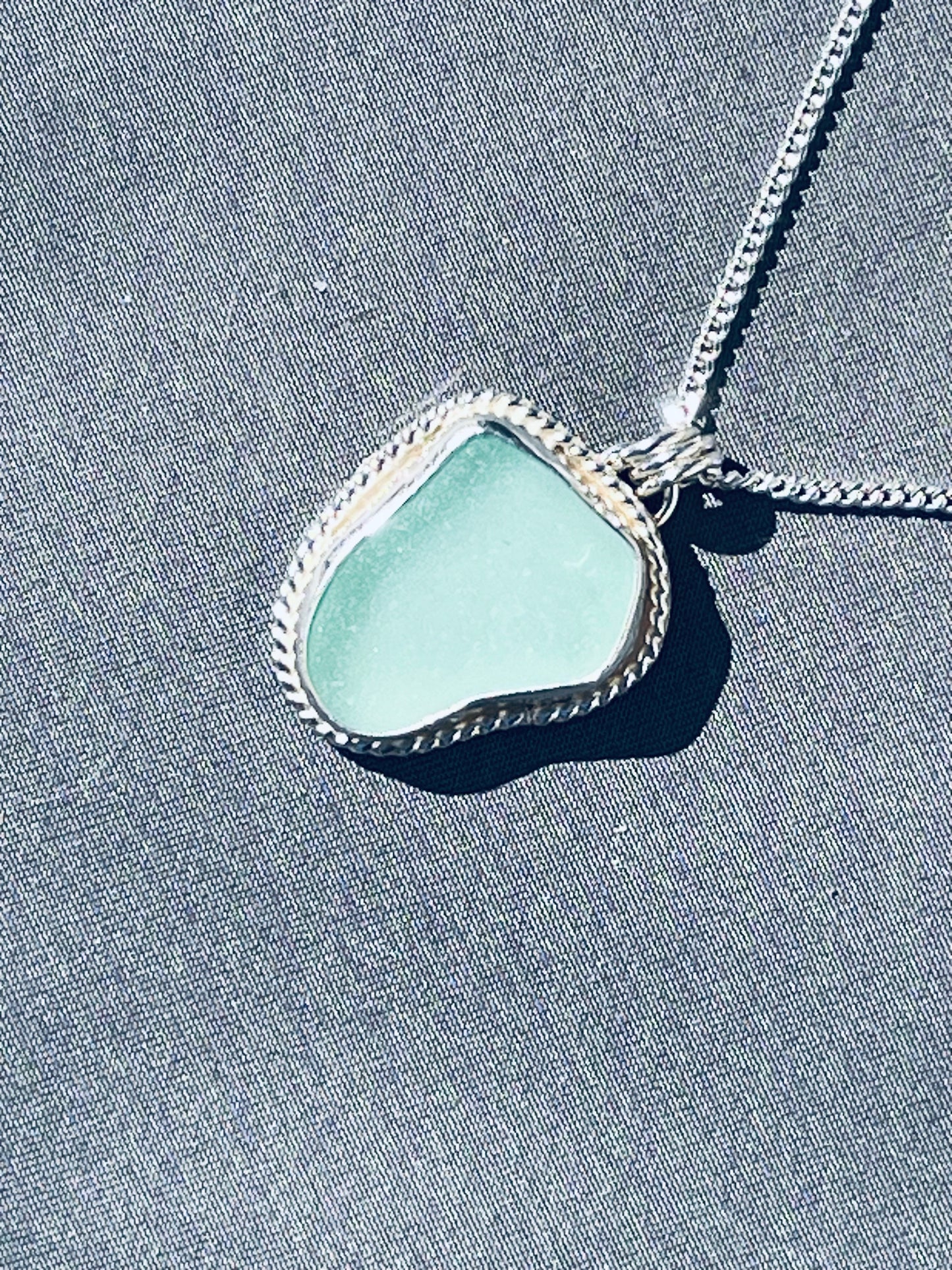 Seafoam pendant