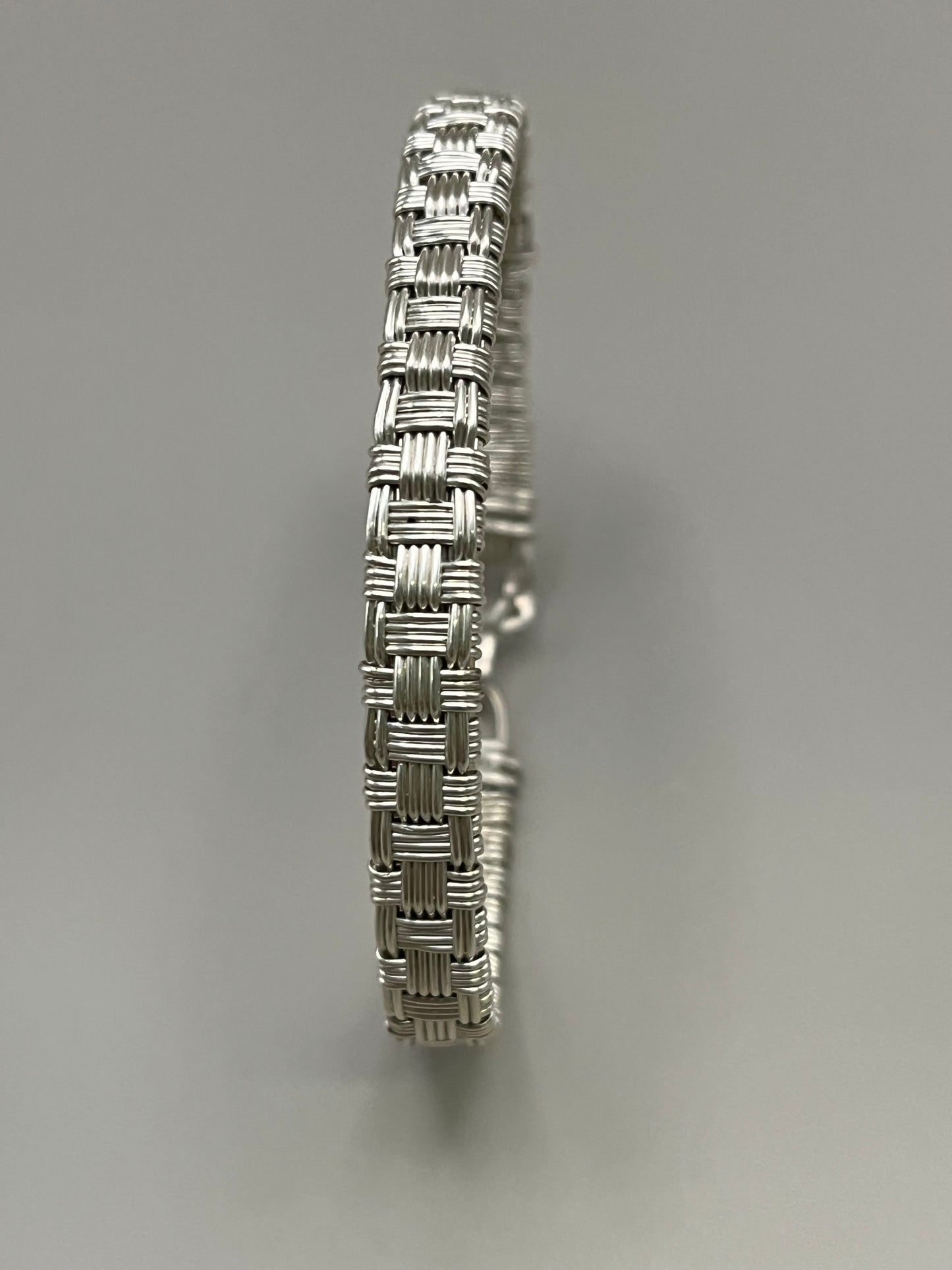 Sterling Silver Woven Bracelet