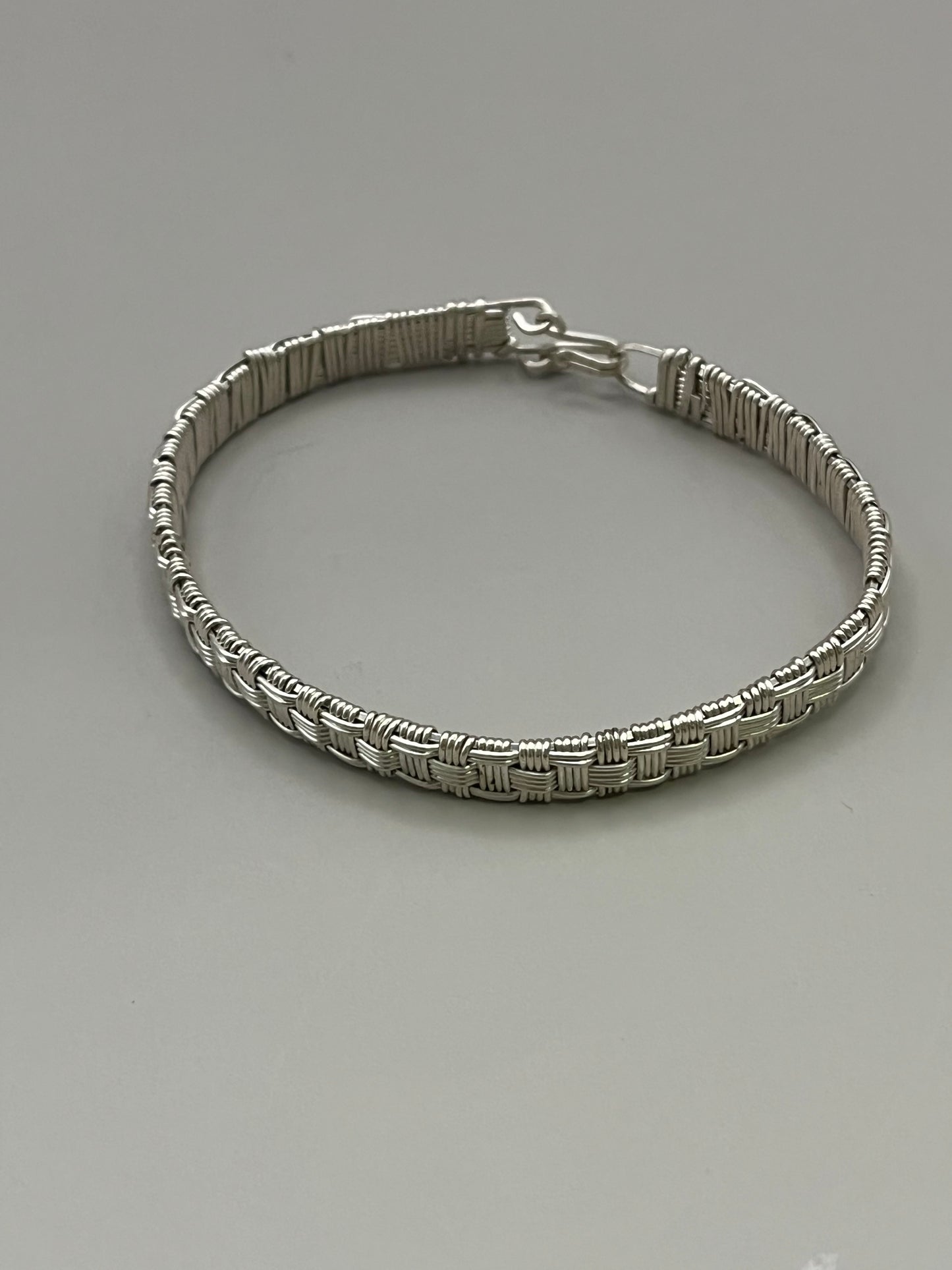 Sterling Silver Woven Bracelet